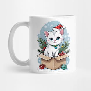 Cat christmas Mug